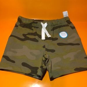 NWT Carter’s Camo Drawstring Elastic Waist Shorts